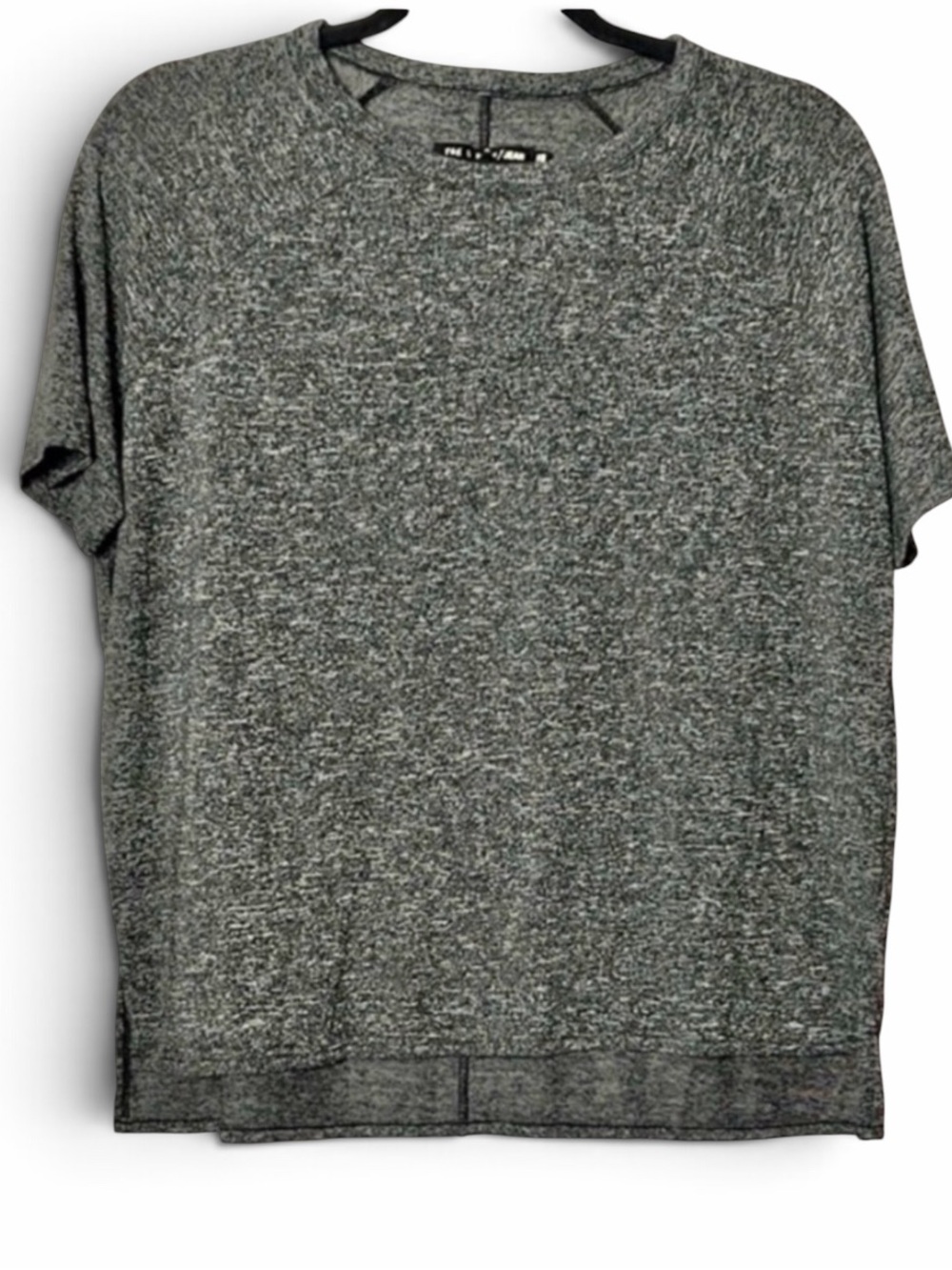 rag & bone Jean Heather Gray Boxy Short Sleeve Oversized Tee Size XS